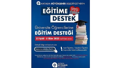 Antalya Büyükşehir Belediyesi’nin geçtiğimiz yıllarda üniversite öğrencilerine yönelik başlattığı eğitim