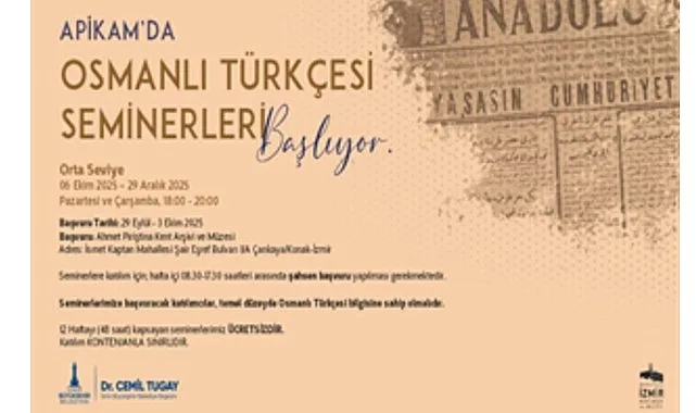 İzmir Büyükşehir Belediyesi Ahmet Piriştina Kent Arşivi ve Müzesi’nde (APİKAM)