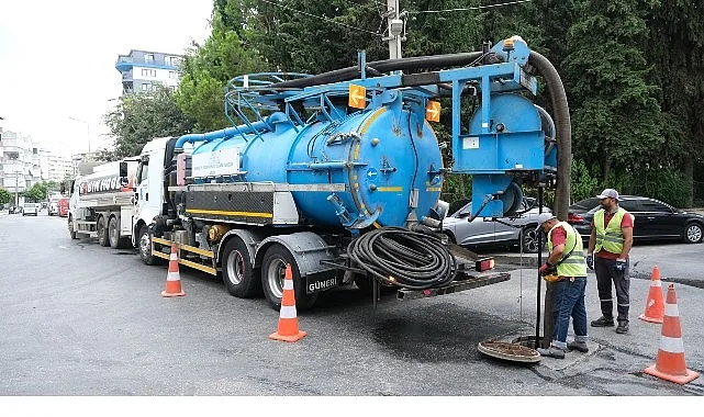 Antalya Büyükşehir Belediyesi ASAT Genel Müdürlüğü, Alanya’da 60 kilometrelik yağmur