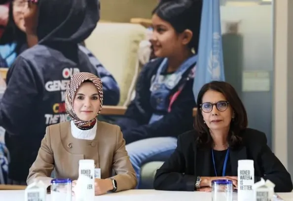Aile ve Sosyal Hizmetler Bakanı Mahinur Özdemir Göktaş, Cumhurbaşkanı Recep