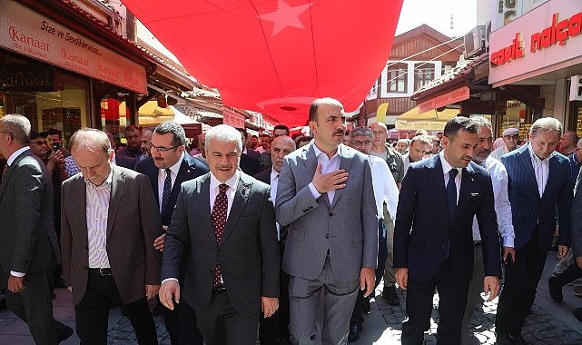 Konya Büyükşehir Belediyesi tarafından esnafa katkı sağlamak, unutulmaya yüz tutmuş