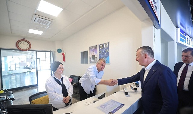 Büyükşehir Belediyesi’nin ilçelere modern otogar kazandırma çalışmalarından biri olan Karamürsel