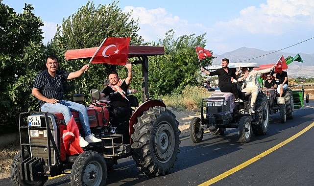 Manisa Büyükşehir Belediye Başkanı Besim Dutlulu, Alaşehir programı kapsamında Ilgın