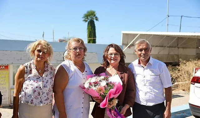 Didim Belediye Başkanı Hatice Gençay, Didim Belediyesi tarafından hayata geçirilen