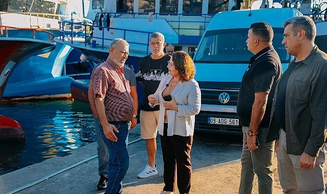 Didim Belediye Başkanı Hatice Gençay, sabahın ilk ışıklarıyla birlikte Altınkum