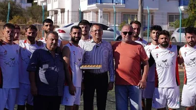 Ayvalık Belediye Başkanı Mesut Ergin, yeni sezona hazırlıklarını sürdüren, Süper