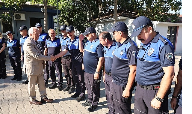 Nilüfer Belediye Başkanı Şadi Özdemir, Zabıta Teşkilatı’nın 199’uncu kuruluş yıl