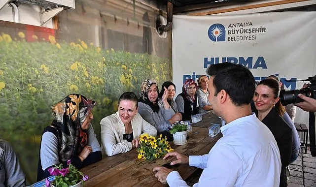 Antalya Büyükşehir Belediyesi Başkan Vekili Büşra Özdemir, Park ve Bahçeler