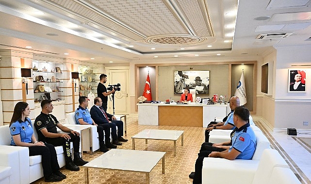 Antalya Büyükşehir Belediyesi Başkan Vekili Büşra Özdemir, Zabıta Teşkilatı’nın kuruluşun