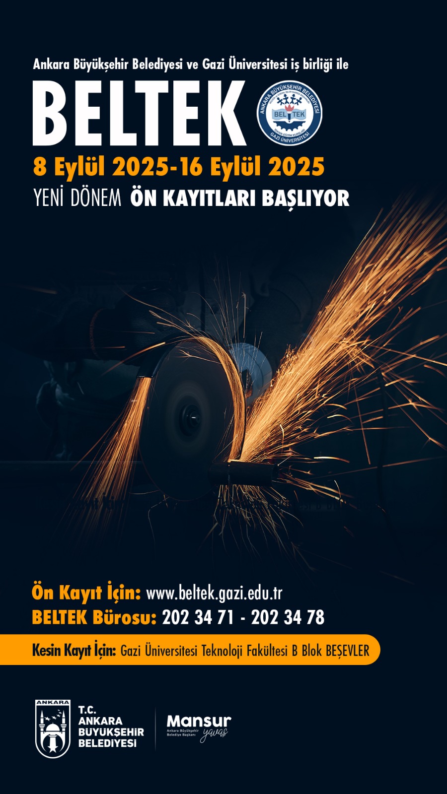 Ankara Büyükşehir Belediyesi (ABB) ile Gazi Üniversitesi iş birliğiyle düzenlenen