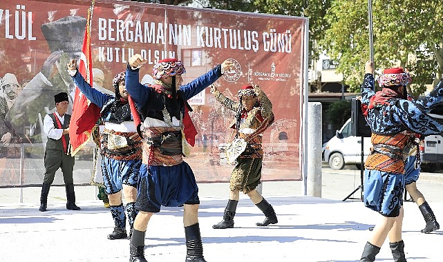 Bergama’nın düşman işgalinden kurtuluşunun 103'inci yıl dönümü coşkuyla kutlandı