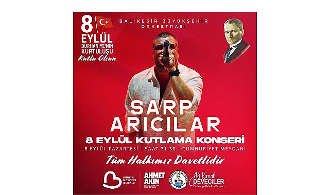 Burhaniye’nin düşman işgalinden kurtuluşunun 103. yıl dönümü, 8 Eylül 2025
