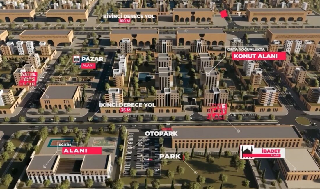 Şanlıurfa Büyükşehir Belediyesi, kentin geleceğini şekillendirecek büyük bir şehircilik projesini