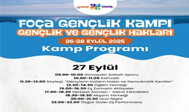 İzmir Büyükşehir Belediyesi ve Foça Belediyesi iş birliğiyle Kumburnu Plajı’nda