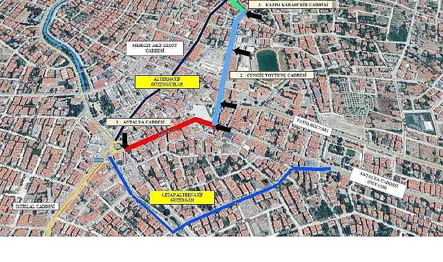 Büyükşehir Belediyesi, Korkuteli ilçesinde kapsamlı bir asfalt çalışması başlatıyor. Fen
