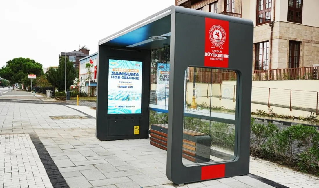 Şehir içi ulaşımda dijital dönüşüme büyük önem veren Samsun Büyükşehir