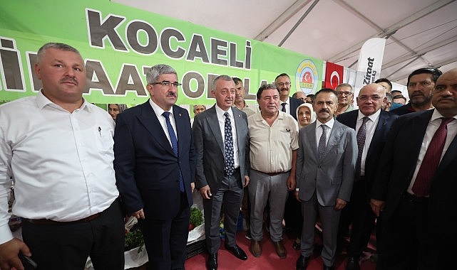 Kocaeli Büyükşehir Belediye Başkanı Doç.Dr.Tahir Büyükakın, Kocaeli Tarım Fuarı’nın açılış