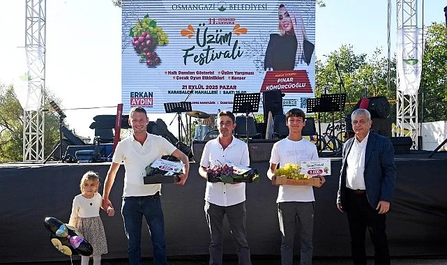 Osmangazi Belediyesi, ilçede yetişen bir birinden değerli tarım ürünlerine değer