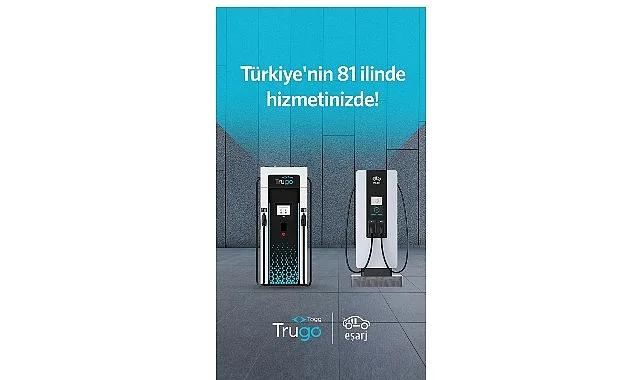 Türkiye’nin öncü elektrikli araç şarj ağı operatörleri Eşarj ve Trugo,