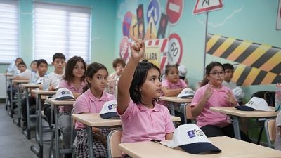 Kocaeli Büyükşehir Belediyesi’nin çocuklara trafik bilinci kazandırmayı amaçladığı Trafik Eğitim