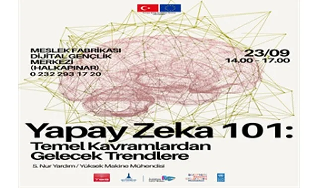 İzmir Büyükşehir Belediyesi, gençleri yapay zekânın dünyasıyla tanıştırıyor. 23 Eylül’de