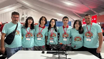 2025 Teknofest İnsanlık Yararına Teknoloji Afet Yönetimi kategorisinde yarışan Göynük