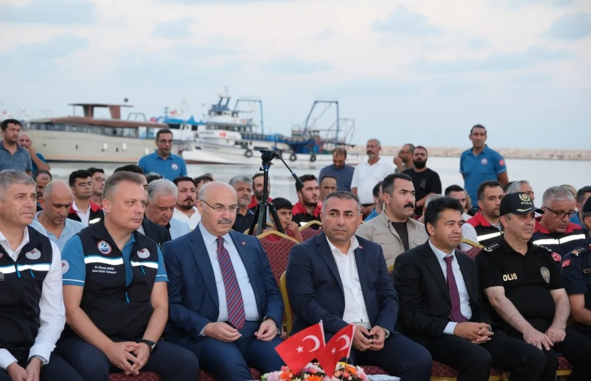 Su Ürünleri Av Sezonu açılışına katılan Güngör Geçer, Karataş Belediyesi’ni