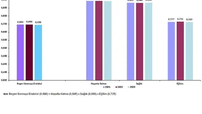 Beşeri Sermaye Endeksi, bugün doğan bir çocuğun yaşadığı ülkede hâkim