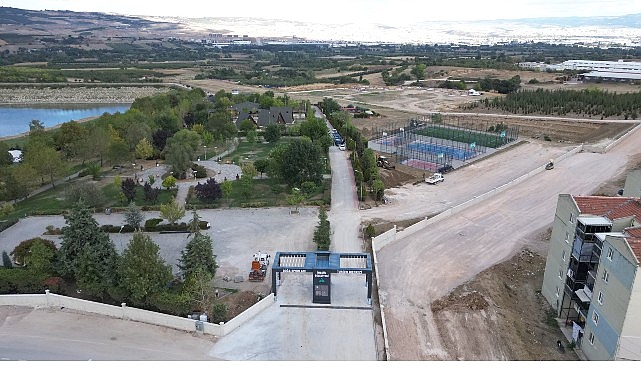 İnegöl Belediyesi’nin Doğa Sporları ve Turizm Merkezi’nde (DOSTUM) başlayan yenileme