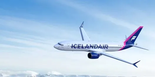 Icelandair, Ağustos ayında da güçlü bir performans sergileyerek yolcu sayısında