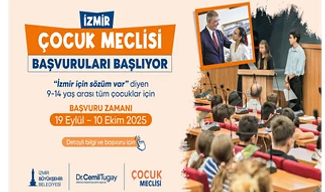 Çocuk dostu kent olma hedefiyle çalışmalarını sürdüren İzmir Büyükşehir Belediyesi