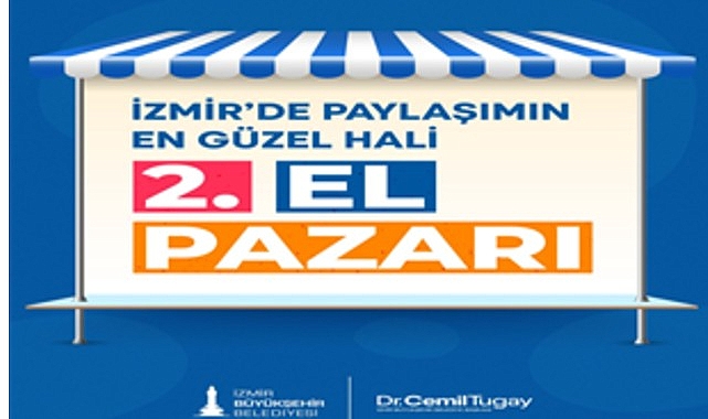 İzmir Büyükşehir Belediyesi, yurttaşların kullanmadıkları eşyaları değerlendirmesi için “İkinci El