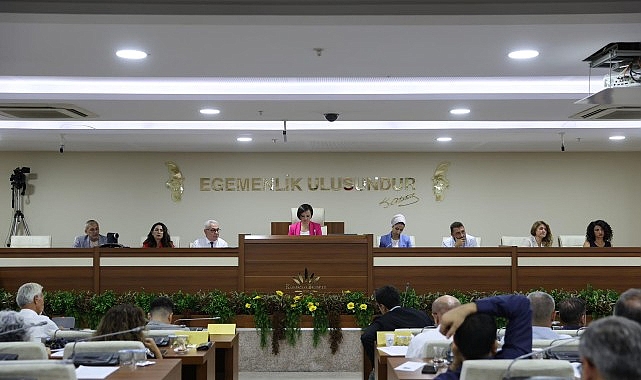 Karabağlar Belediyesi Eylül Ayı Meclisi, Belediye Başkanı Helil Kınay başkanlığında