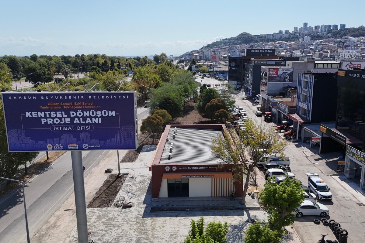 Samsun Büyükşehir Belediyesi, sağlıksız kent dokularını iyileştirmek amacıyla yürüttüğü Kentsel