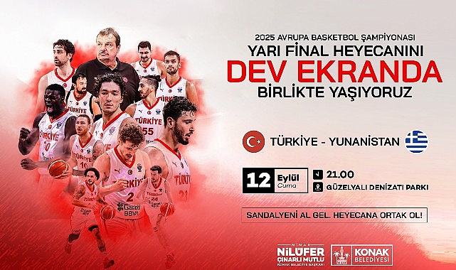 Konak Belediyesi, Avrupa Basketbol Şampiyonası’nda büyük bir başarı ile yoluna