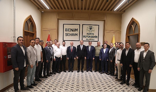 Afyonkarahisarlı belediye başkanlarına Konya Modeli Belediyeciliğin anlatıldığı tecrübe paylaşımı için