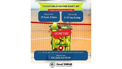 Milas genelinde spor kültürünü yaygınlaştırmak ve sağlıklı yaşamı desteklemek için