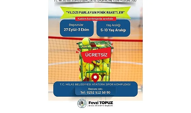 Milas genelinde spor kültürünü yaygınlaştırmak ve sağlıklı yaşamı desteklemek için