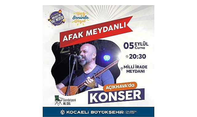 Büyükşehir Belediyesi, yerel sanatçılara destek vererek onları Kocaelililerle buluşturuyor. Bu