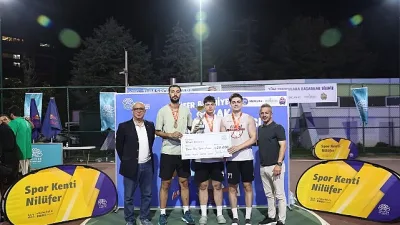 Nilüfer Belediyesi’nin Avrupa Hareketlilik Haftası kapsamında düzenlediği 3x3 Basketbol Turnuvası,