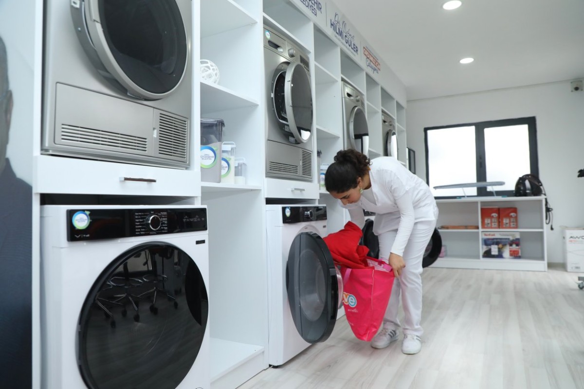 Ordu Büyükşehir Belediyesi tarafından üniversite yerleşkesine kurulan Kent Çamaşırhanesi, kısa