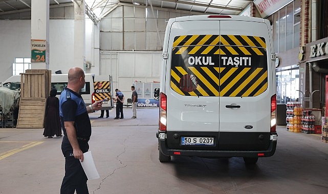 Nevşehir Belediyesi, 2025-2026 eğitim öğretim sezonu öncesinde okul servis araçlarına
