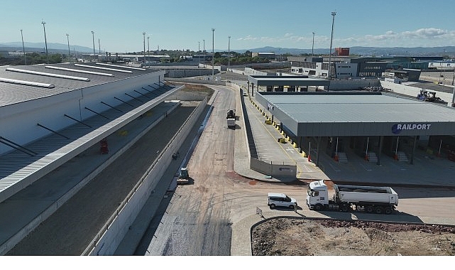 Büyükşehir Belediyesi, Railport İntermodal Lojistik Terminali’ne ulaşımı kolaylaştırmak için altyapı
