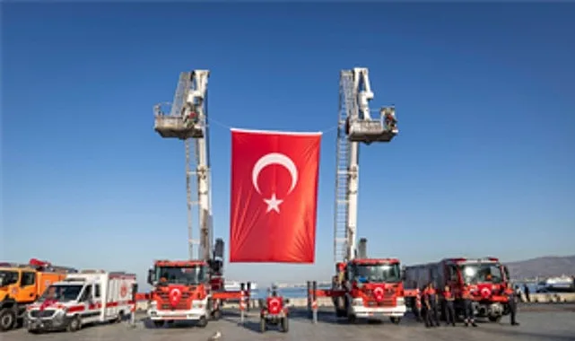 İzmir Büyükşehir Belediye Başkanı Dr. Cemil Tugay, 102’nci İtfaiye Haftası’nın