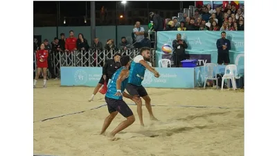 Ayvalık Belediyesi, 30 ülkeden 56 takımın mücadele ettiği plaj voleybolunun