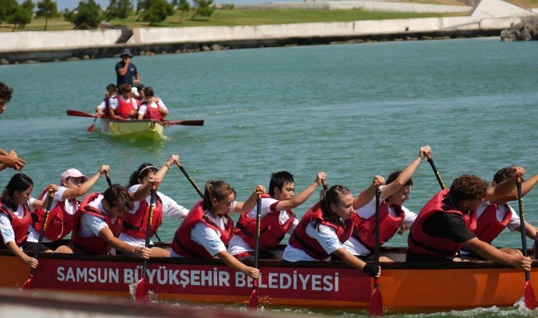 Samsun Büyükşehir Belediyesi tarafından çocukların yaz aylarını verimli ve sağlıklı