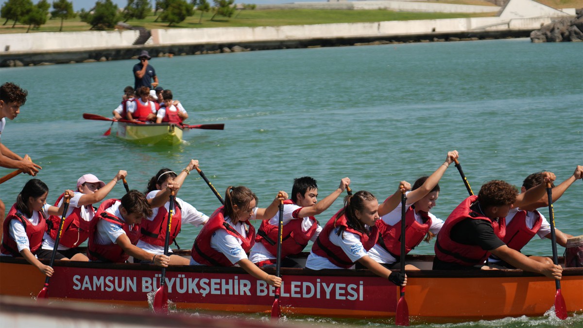 Samsun Büyükşehir Belediyesi tarafından çocukların yaz aylarını verimli ve sağlıklı