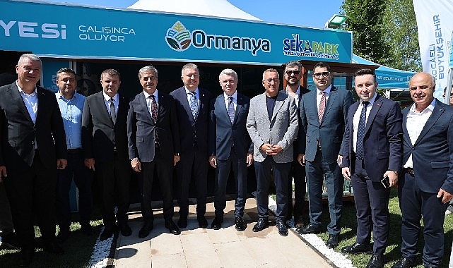 Kocaeli Büyükşehir Belediyesi, Sapanca’da düzenlenen 8. PSB Anatolia Fuarı’na Park