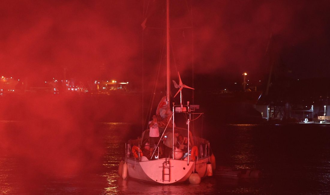 Küresel Sumud Filosu, Gazze’ye yönelik ablukayı kırmak amacıyla Akdeniz’in farklı