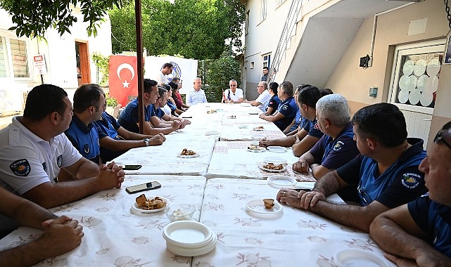 Kemer Belediye Başkanı Necati Topaloğlu, 1-7 Eylül Zabıta Haftası dolayısıyla